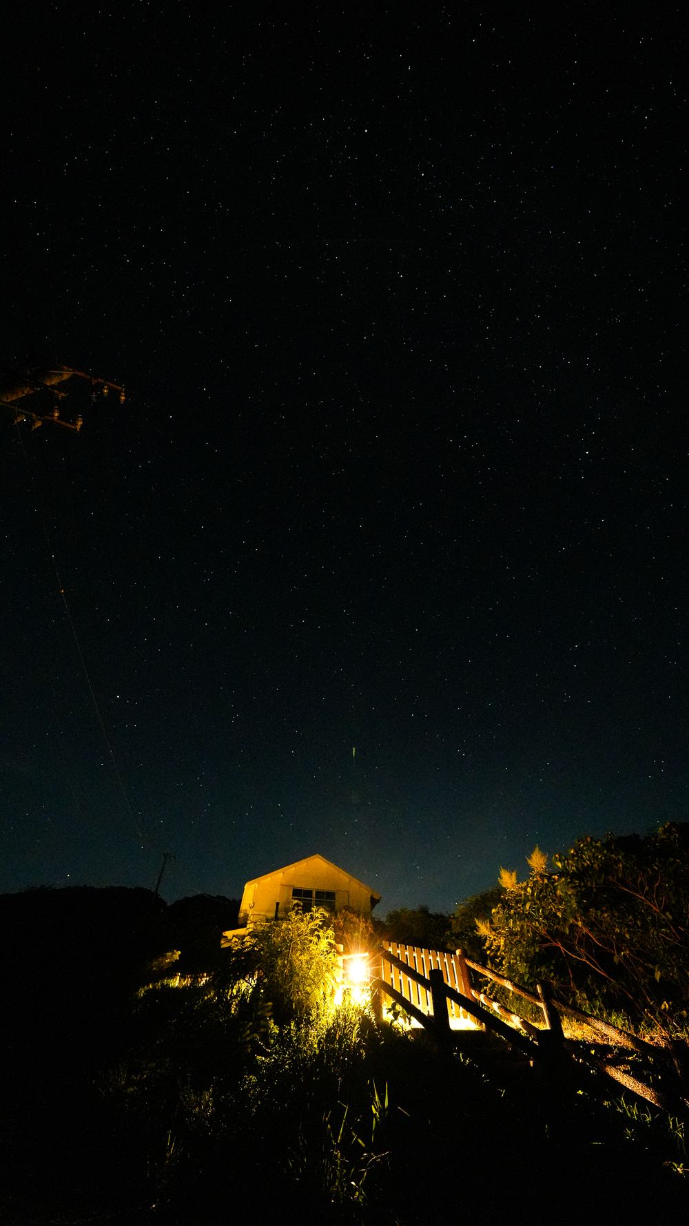 夜と星（宗像大島）