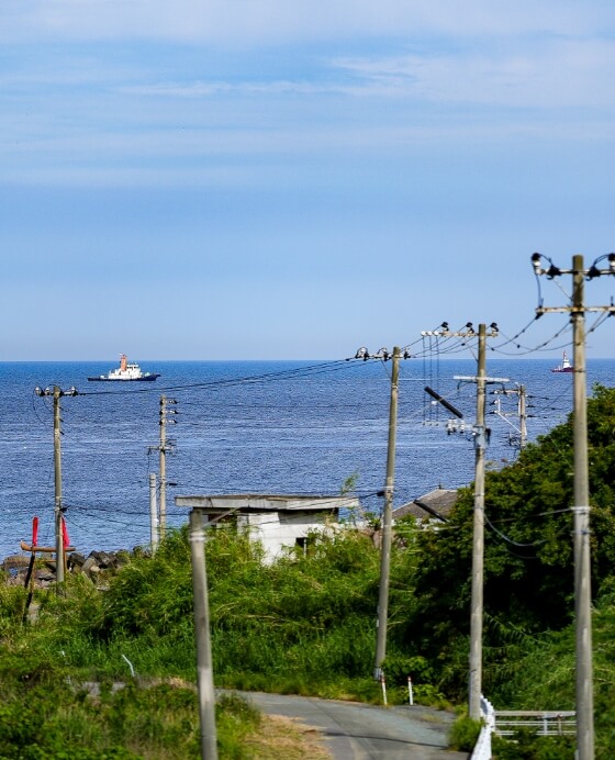 海と船（宗像大島）