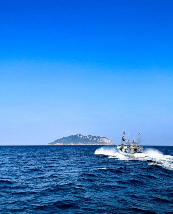 海と船（宗像大島）