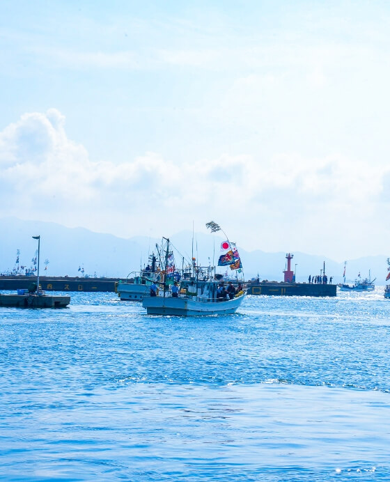 海と船（宗像大島）