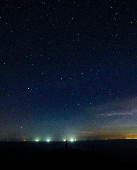 夜と星（宗像大島）