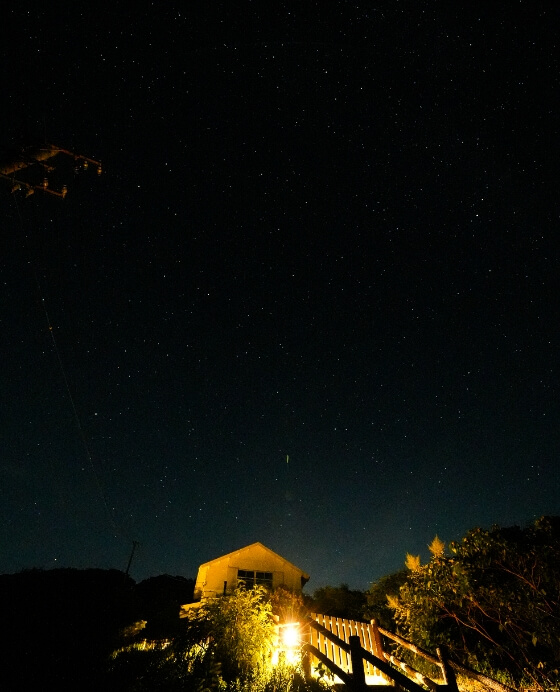 夜と星（宗像大島）