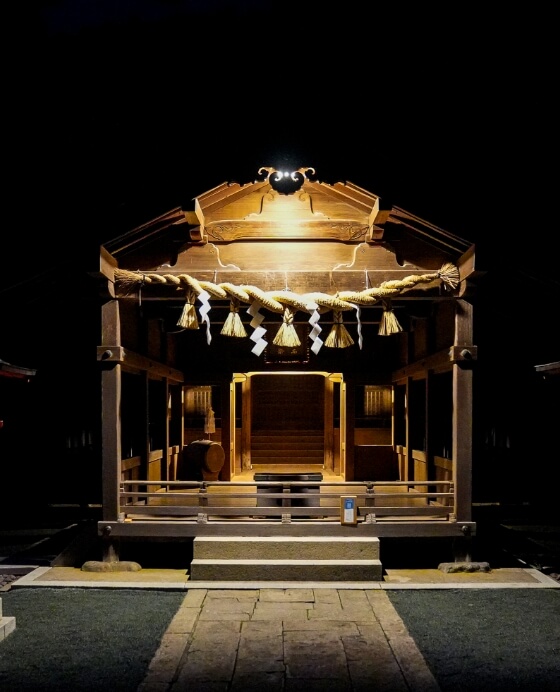 夜と星（宗像大島）
