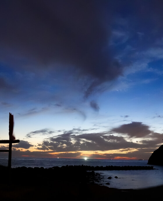 夜と星（宗像大島）
